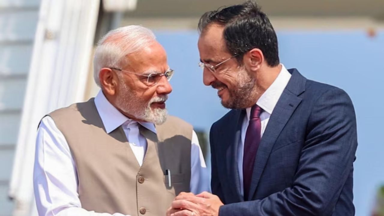 Pm Modi In Cyprus