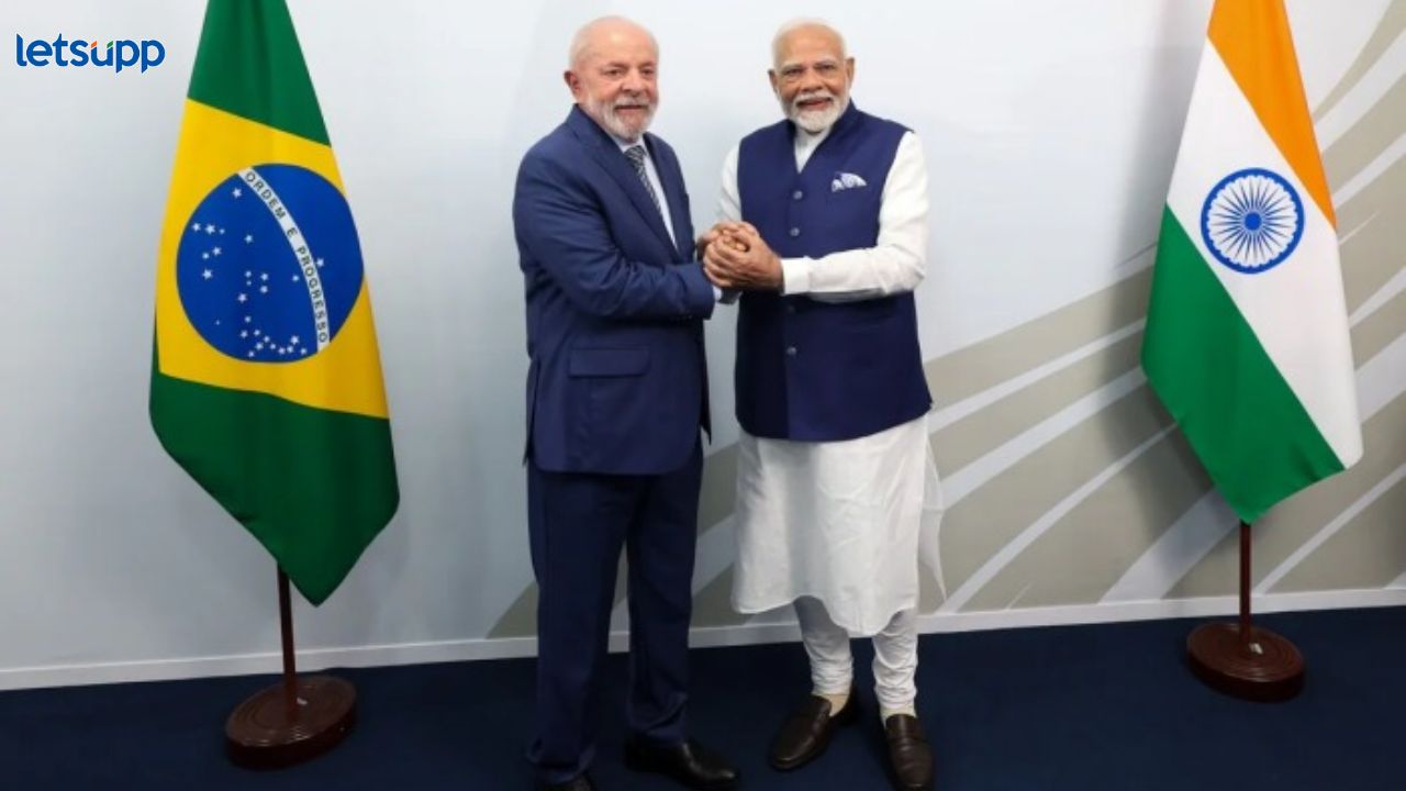 पंतप्रधान मोदींना ब्राझीलचा ‘ग्रँड कॉलर ऑफ द नॅशनल ऑर्डर; महत्वाचे करारही होणार पंतप्रधान मोदींना ब्राझीलचा ‘ग्रँड कॉलर ऑफ द नॅशनल ऑर्डर; महत्वाचे करारही होणार