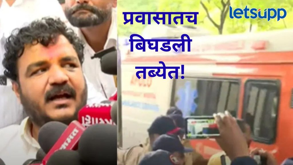 मोठी बातमी! छावा संघटनेचे नेते विजय घाडगे लातूरकडे जाताना वाटेतच बिघडली तब्येत, उपचार सुरू