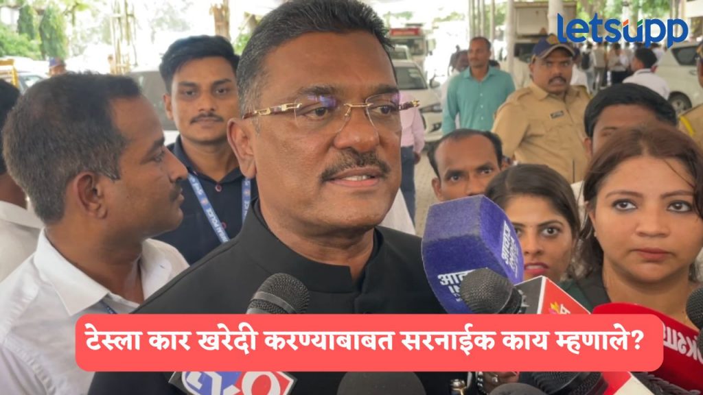 Pratap Sarnaik On Tesla Car