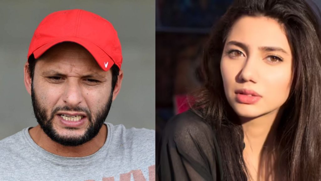 Shahid Afridi And Mahira Khan