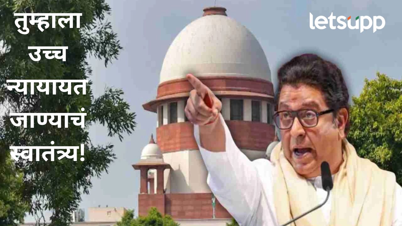 उच्च न्यायालय सुट्टीवर गेलं काय? राज ठाकरेंविरुद्धच्या याचिकेवर सुप्रीम कोर्टाने याचिकाकर्त्याला फटकारलं