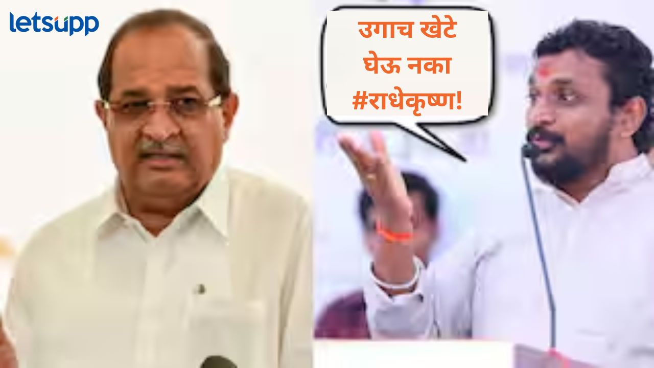 आपली महती मंत्रालयात जोरदार रंगलीये बर का.. अजित पवारांवरील टीकेनंतर मिटकरींचा विखेंना टालो