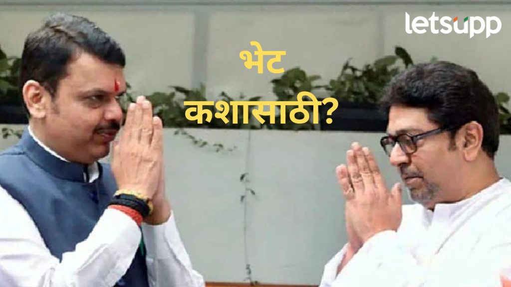 राज ठाकरेंनी मुख्यमंत्री फडणवीसांची भेट का घेतली?, स्वत: फडणवीसांनीच सांगितलं 'हे' कारण