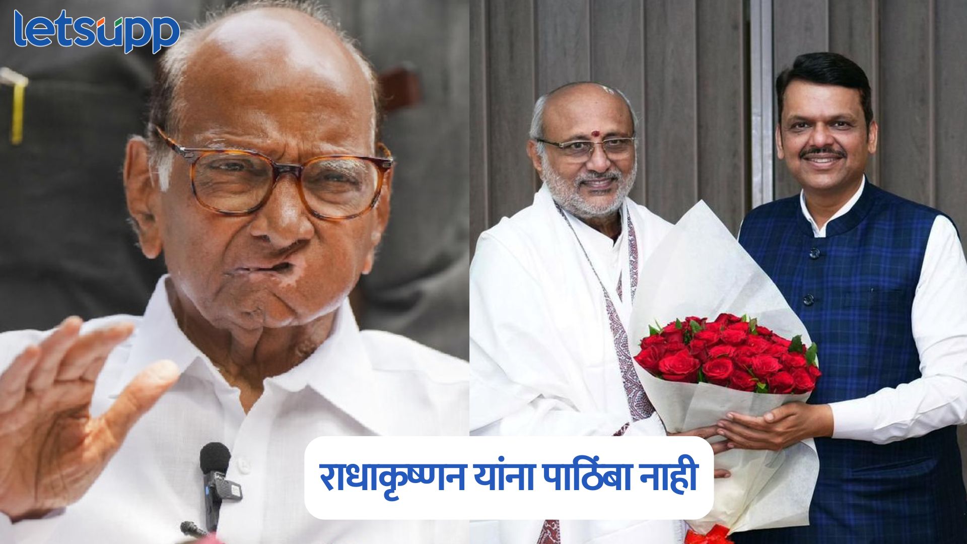 Sharad Pawar On CP Radhakrishnan
