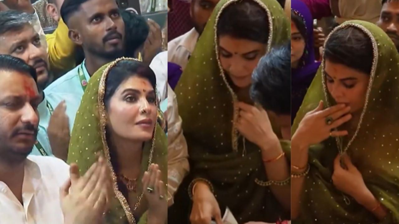 Video : पार्थ पवार अन् जॅकलिनने घेतलं लालबागच्या राजाचं दर्शन; दानपेटीत टाकण्यासाठी पैसेही दिले Jacquline Fernandez