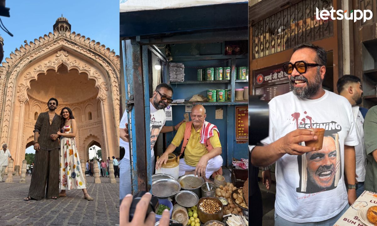 ‘निशानची’ च्या प्रमोशनसाठी अनुराग, ऐश्वर्य आणि वेदिकासह लखनऊमध्ये Nishanchi Film Team in Lucknow for promosion