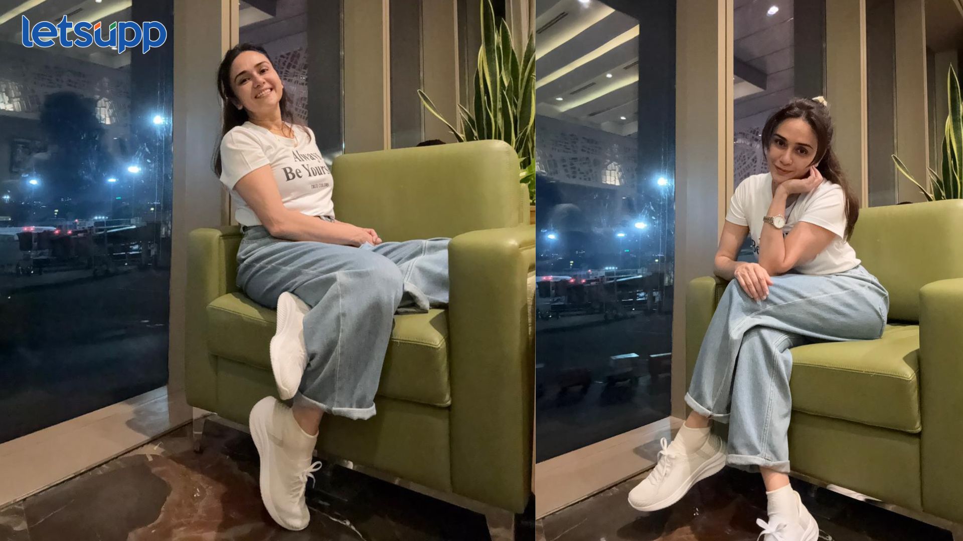 प्रेक्षकांची आवडती अभिनेत्री अमृता खानविलकरचा एअरपोर्ट लूक व्हायरल Amrita Khanvilkar