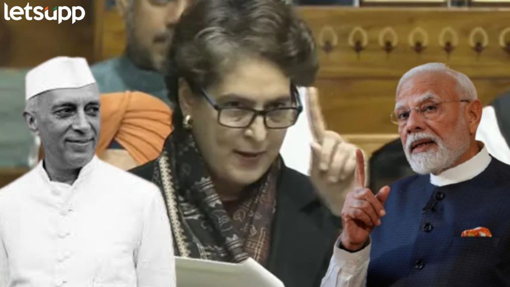 Video : मोदी जेवढे वर्ष PM तेवढे वर्ष नेहरू तुरुंगात; मोदींना आव्हान देत प्रियंका गांधी थेट नडल्या