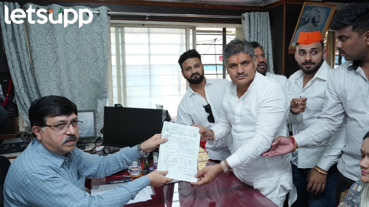 Rahul Kalate filed candidature from BJP