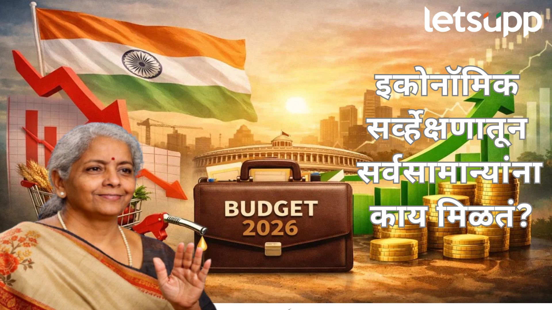 Budget 2026 : अर्थसंकल्पापूर्वी सादर होतो ‘इकोनॉमिक सर्व्हे’; 75 वर्षांपासून सुरू आहे परंपरा… Letsupp Image (45)Budget 2026 : अर्थसंकल्पापूर्वी सादर होतो 'इकोनॉमिक सर्व्हे'; 75 वर्षांपासून सुरू आहे परंपरा...