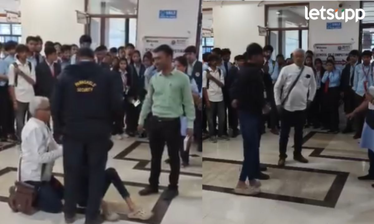 पुण्यात हायव्होल्टेज ड्रामा! लेकीला छेडणाऱ्या हुल्लडबाजाला पालकांनी कॅम्पसमध्येच लोळवले MIT ADT University Campus Pune