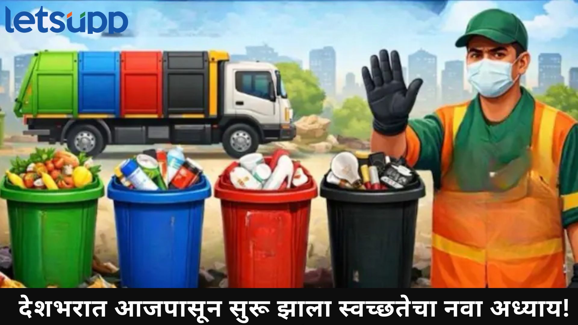 New Waste Rules : आता दारासमोर ठेवावे लागणार चार रंगांचे डस्टबिन; 'फोर-बिन' सिस्टीम काय?