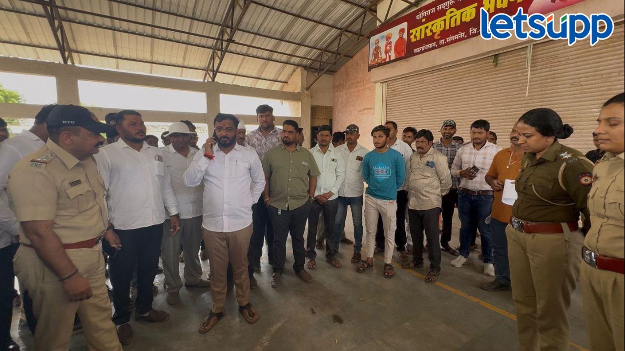सर्व सामान्य वाहनचालकांची अडवणूक होणार नाही याची काळजी घेण्याच्या आरटीओ अधिकाऱ्यांना आ. खताळांच्या सूचना Untitled Design 24 1