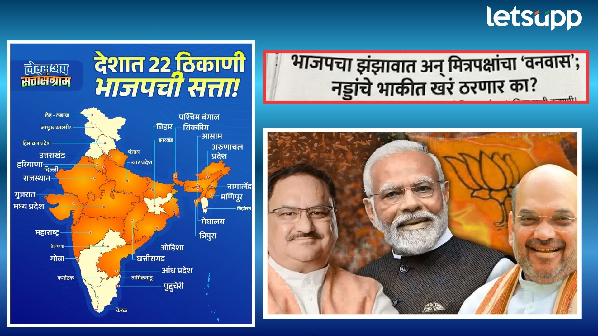 बंगालचा निकाल लागताच नड्डांचे विधान चर्चेत; भाजपने आतापर्यंत किती प्रादेशिक पक्षांना संपवलं?
