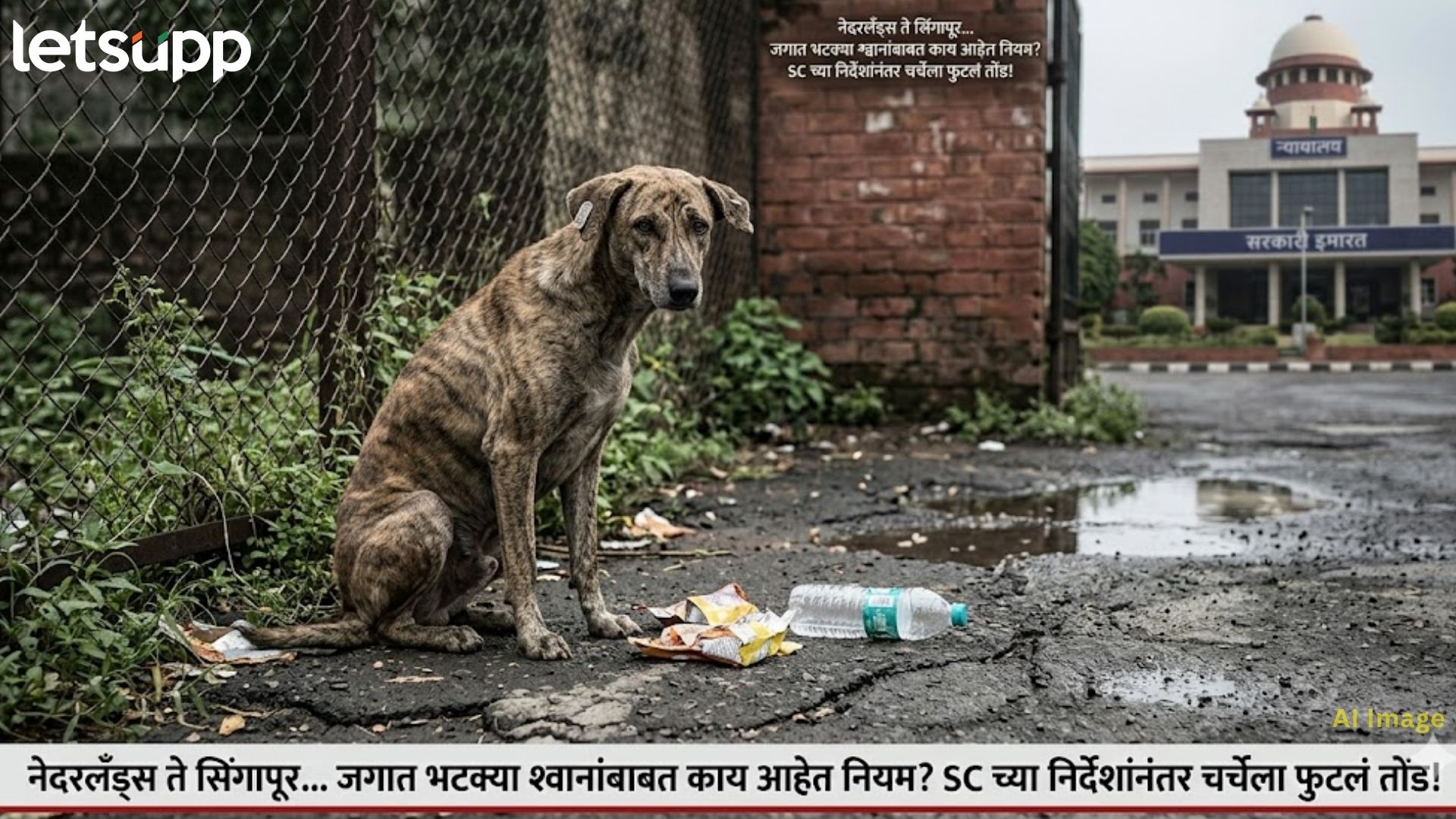 Stray Dogs : कुठे डॉग टॅक्स तर, कुठे सरकारी परवाना, जगात भटक्या श्वानांबाबत नियम काय?