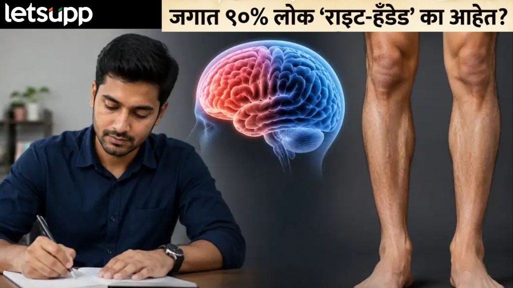 ...म्हणून जगात 90% लोक 'राइट-हँडेड'; ऑक्सफर्डच्या शास्त्रज्ञांनी उलगडलं रहस्य