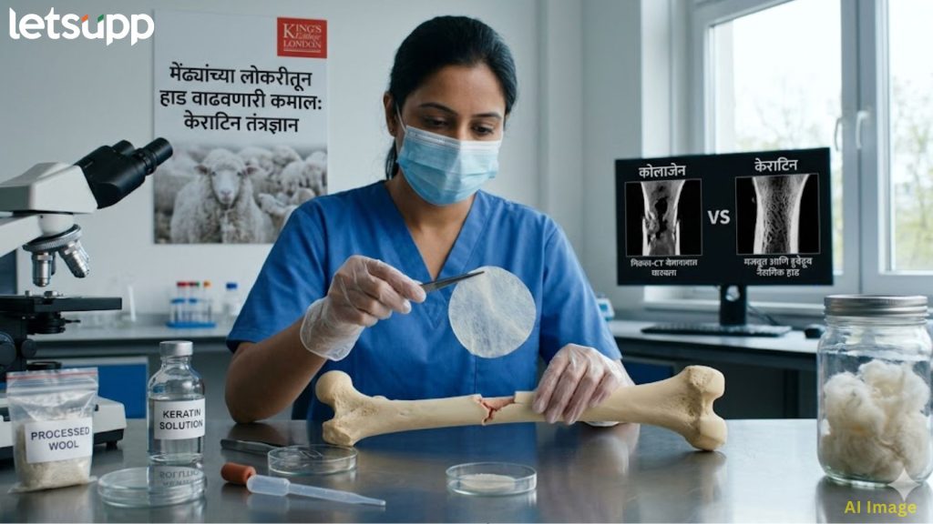 कमालच झाली! आता मेंढ्यांच्या लोकरीने जोडली जाणार माणसांची तुटलेली हाडं; शास्त्रज्ञांचा मोठा शोध