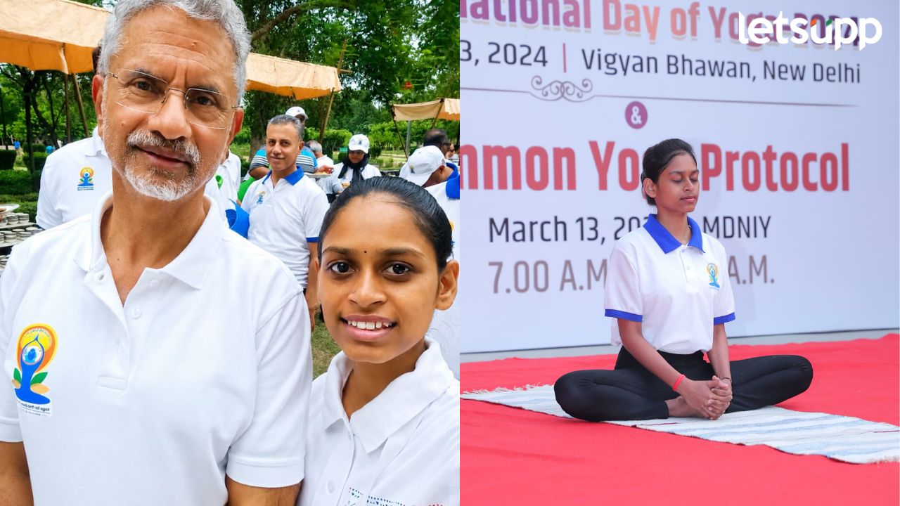 International Yoga Day Jayshankar Priyanka Shinde