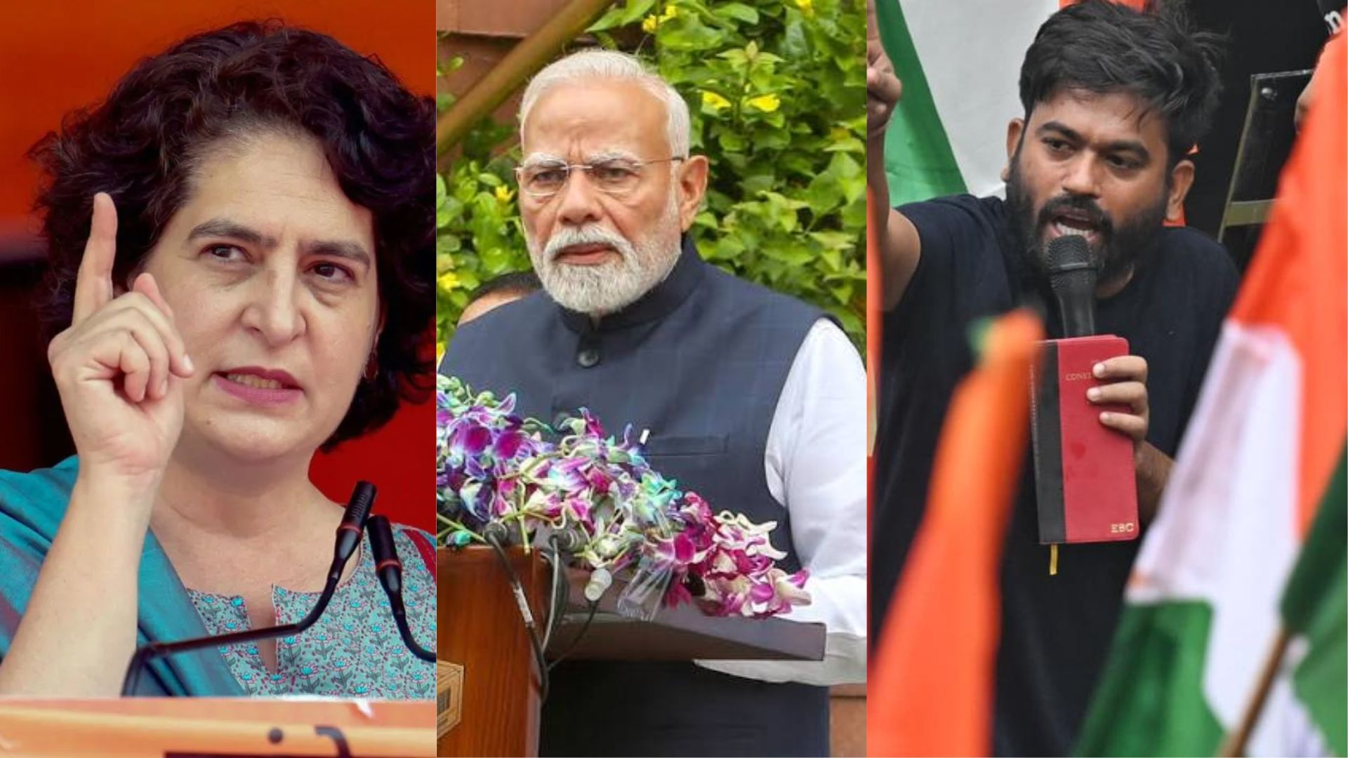 CJP आंदोलकांवर लाठीचार्ज आणि अश्रूधुरानंतर प्रियंका गांधींचा सरकारवर हल्लाबोल! 1