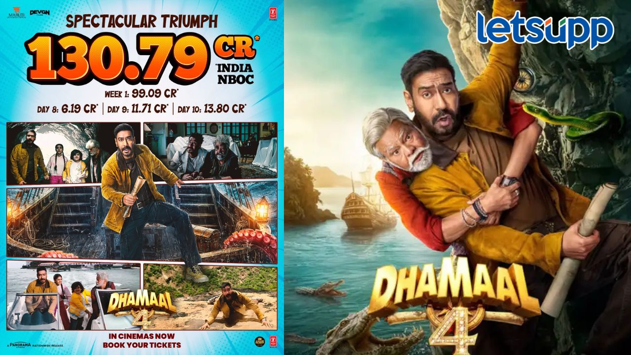 ‘धमाल 4’ची बॉक्स ऑफिसवर दणदणीत घोडदौड कायम; भारतातील एकूण गल्ला 130 कोटींच्या पार Untitled Design (64)