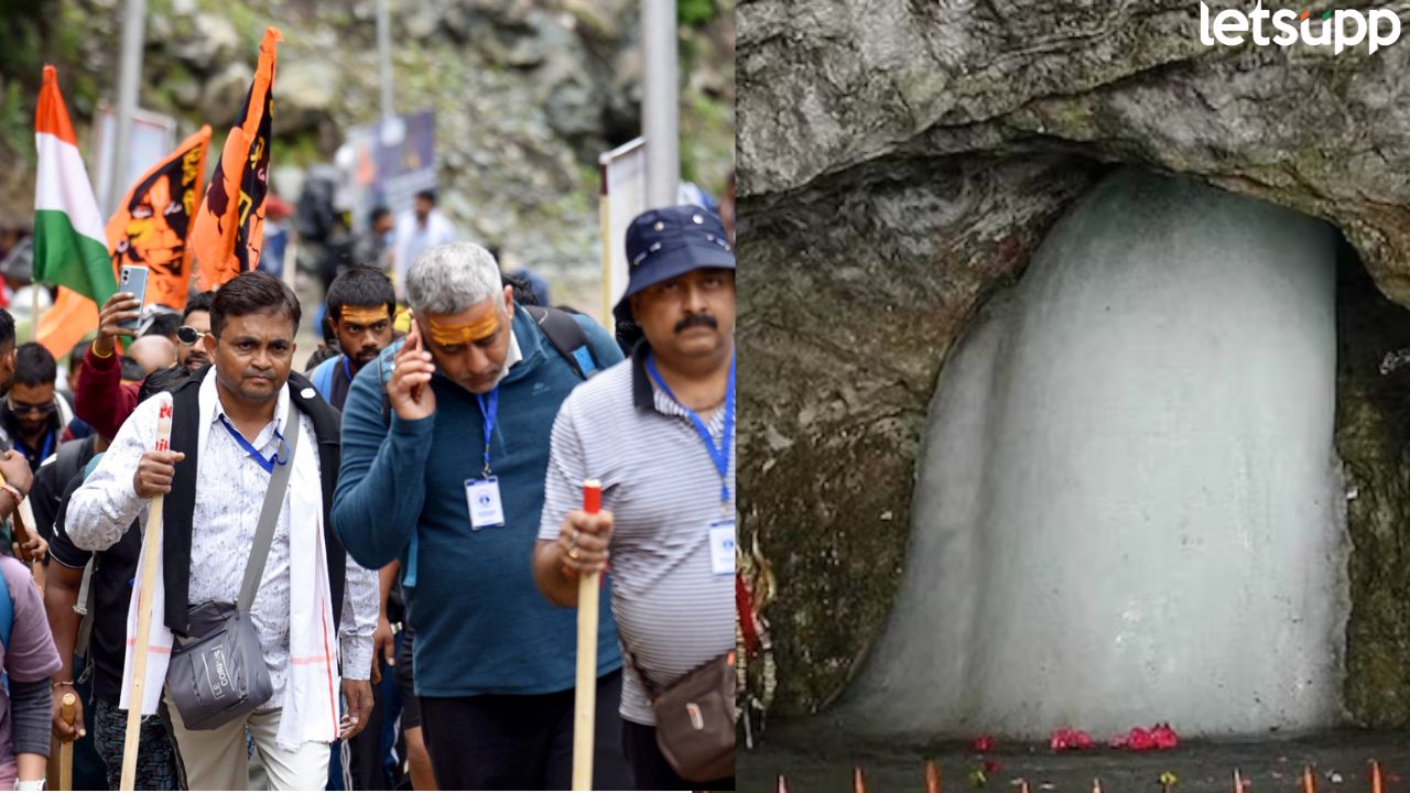Amarnath Yatra 2026: अमरनाथमधील बर्फाचे शिवलिंग पाच दिवसांत वितळले; नेमकं कारण काय ? Amarnath Yatra 2026