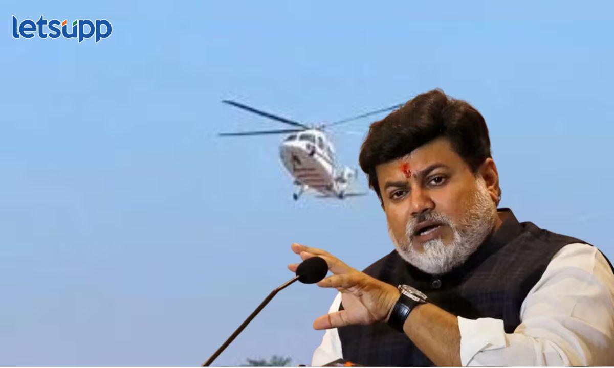 मोठी बातमी! टेक ऑफ करताना उदय सामंतांच्या हेलिकॉप्टरमध्ये बिघाड, पायलटच्या लक्षात आलं अन्यथा… Uday Samant