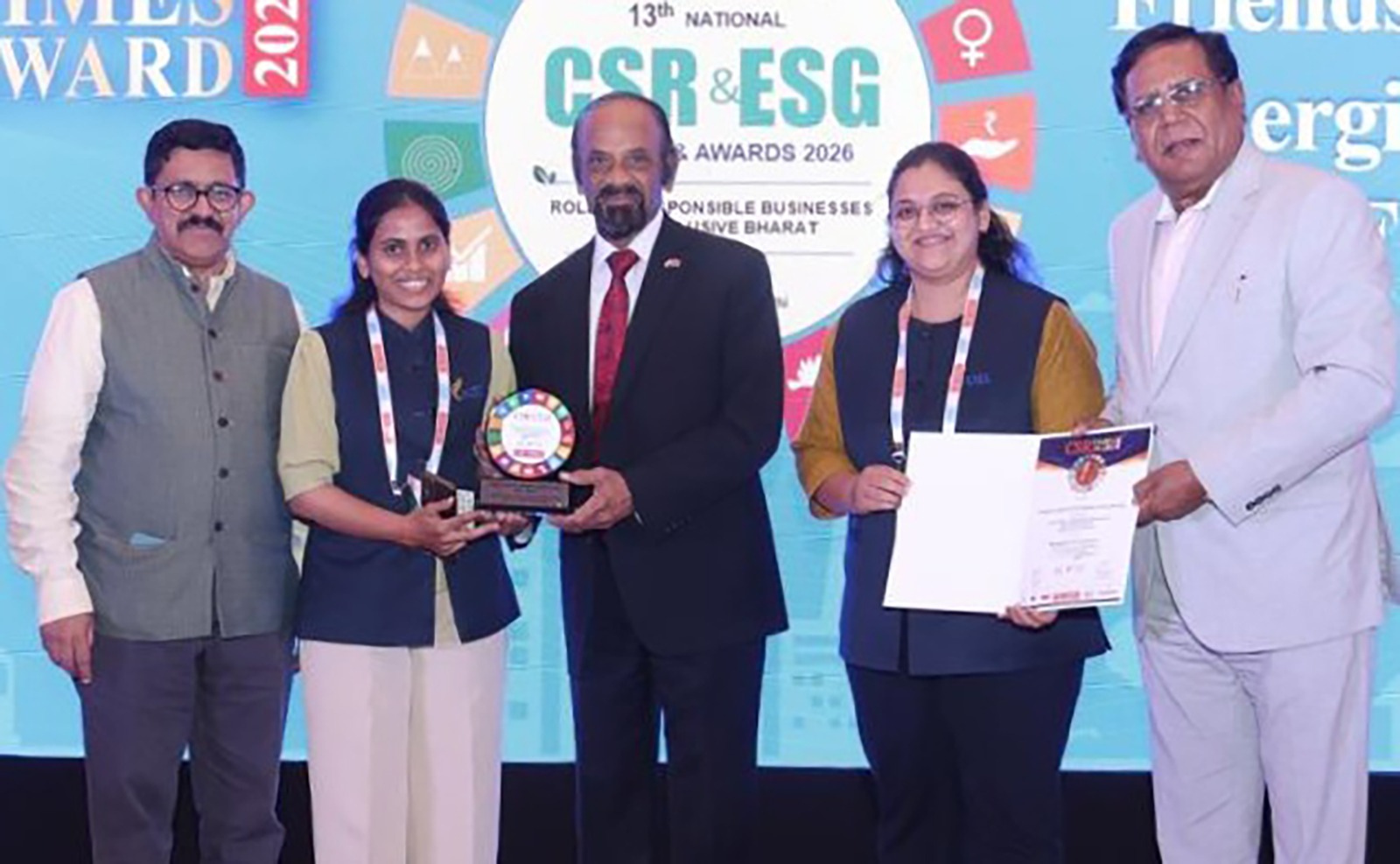 13 व्या राष्ट्रीय सीएसआर व ईएसजी परिषदेत ‘फ्यूल’ संस्था ‘सीएसआर टाईम्स 2026’ अवॉर्डने सन्मानित CSR Times 2026 Award