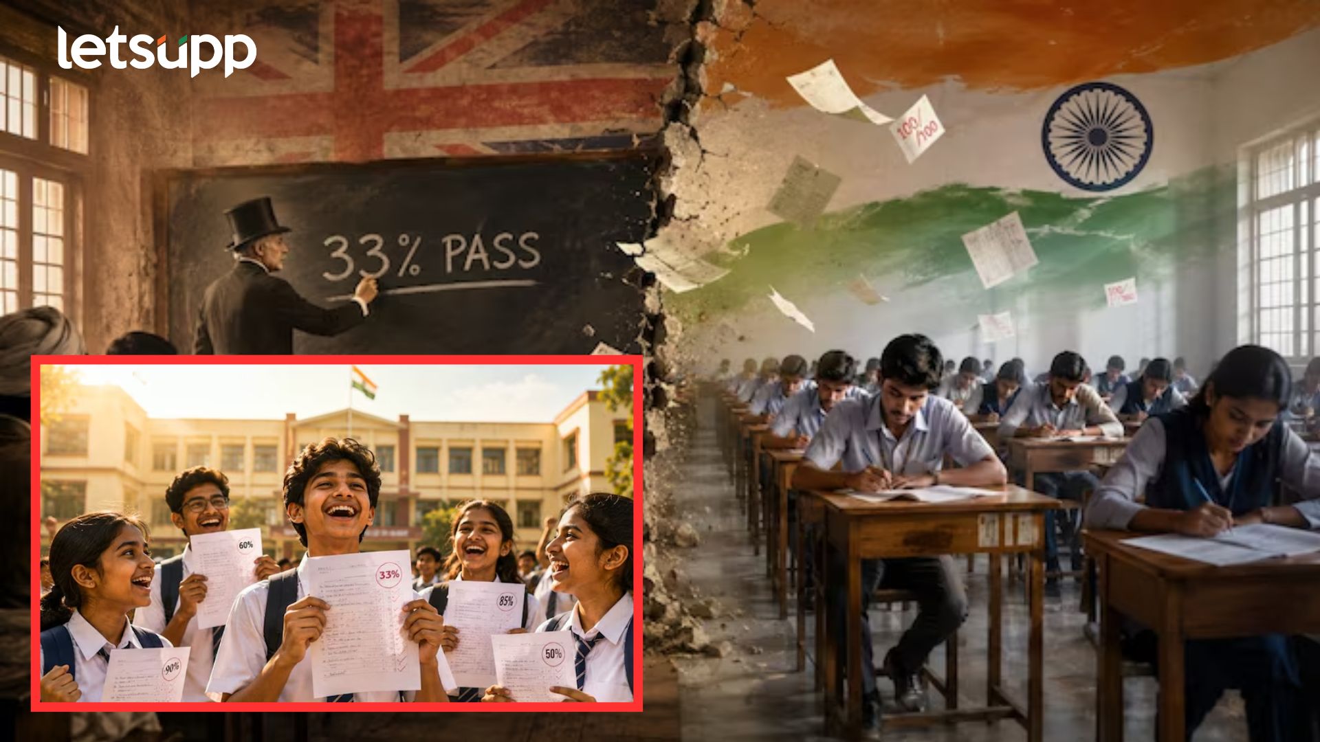Why is 33% enough to pass in India?