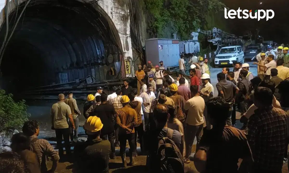 Tunnel Collapses In Uttarakhand's Chamoli