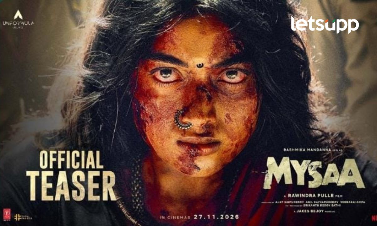 ‘मायसा’चा दमदार टीझर आऊट, रश्मिका मंदानाच्या रफ-टफ अंदाजाने वेधले लक्ष Maysa Teaser Release