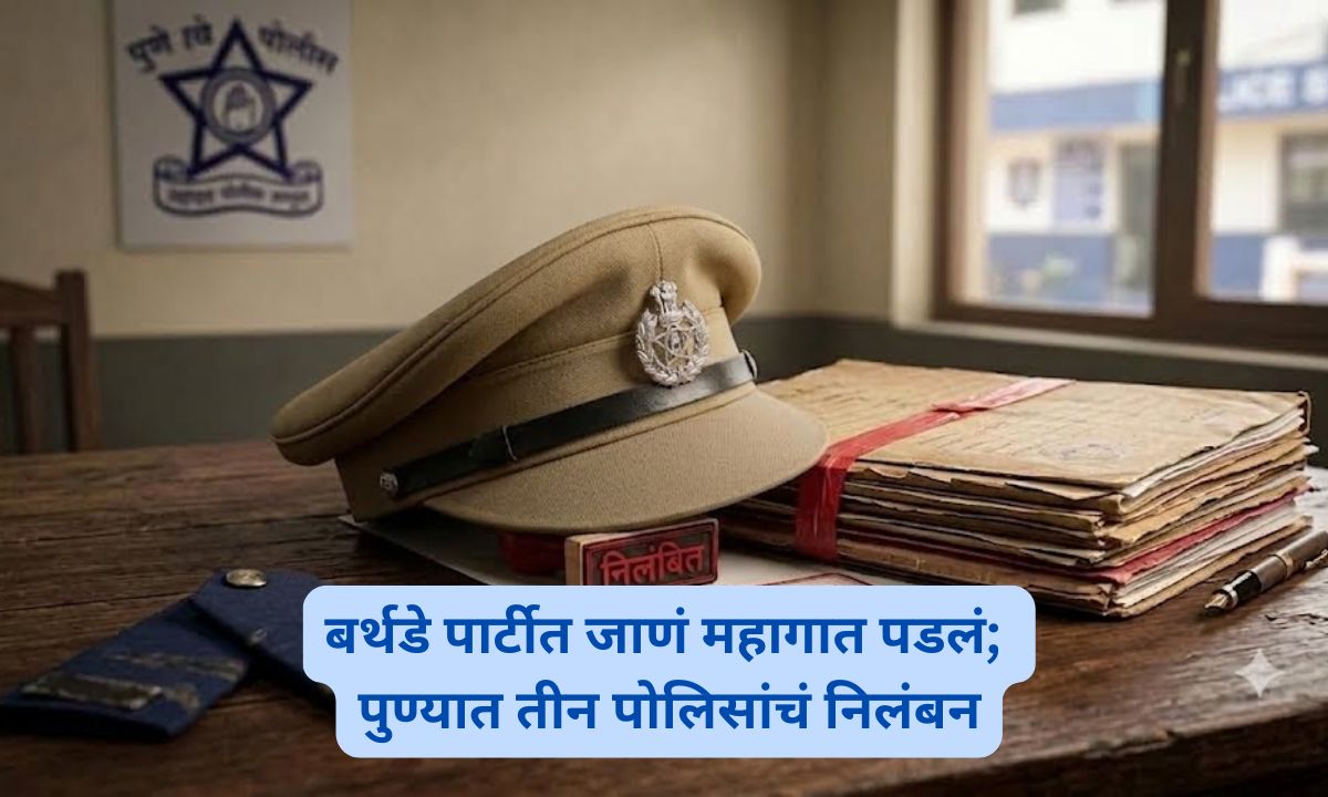Pune Police Suspended