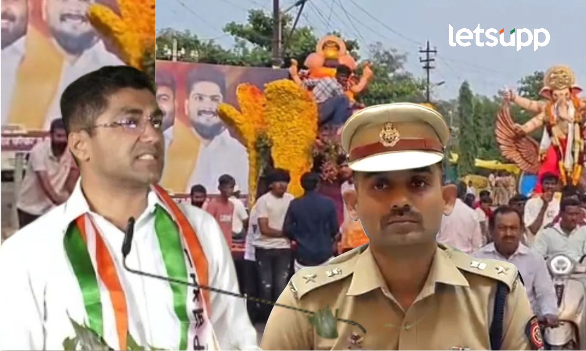 Ahilyanagar Bhingar Ganesh Visarjan Death