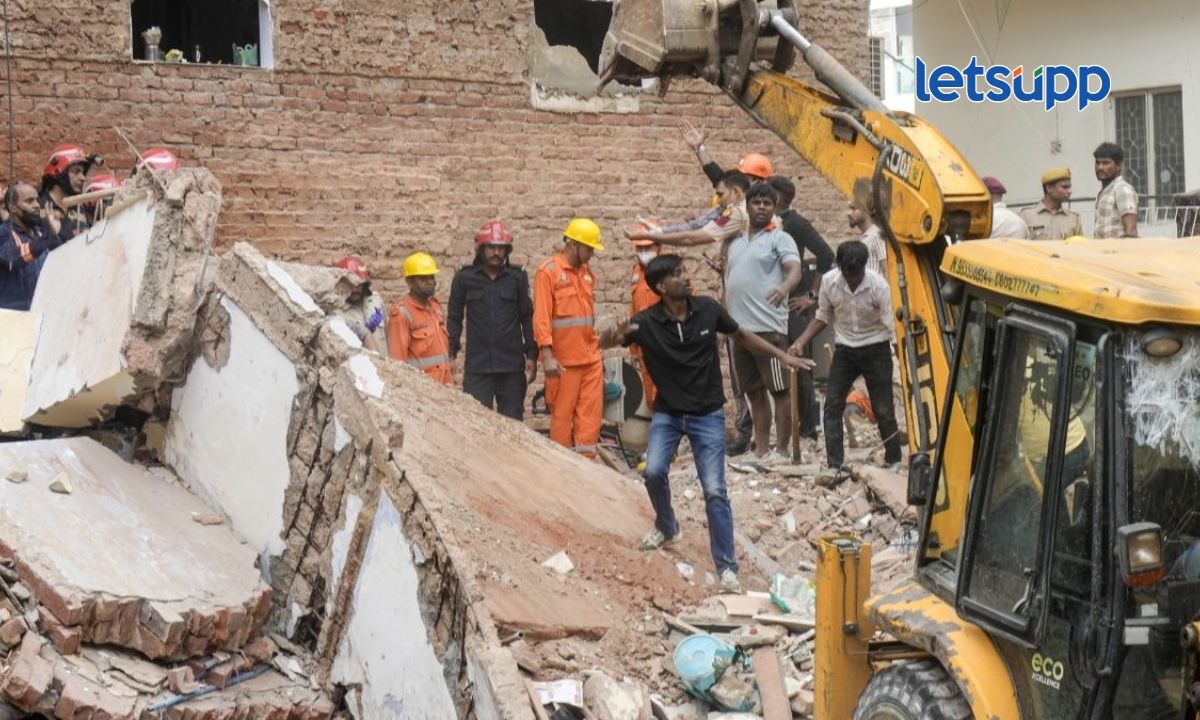 Building Collapses In Delhi