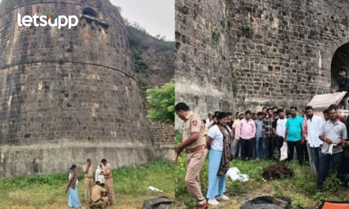 Maharashtra's National Wrestler Jumps From Naldurg Fort