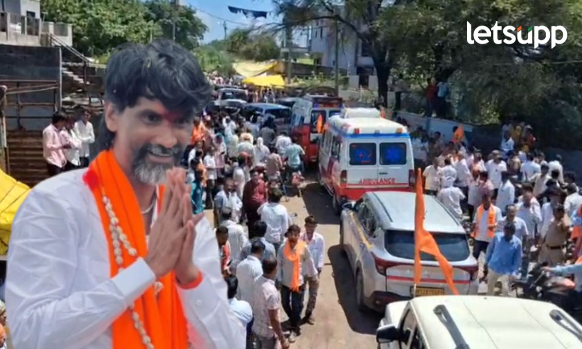 Manoj Jarange Sets Out For Mumbai
