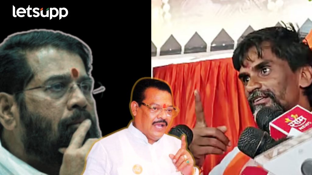 Manoj jarange On Eknath Shinde Relation