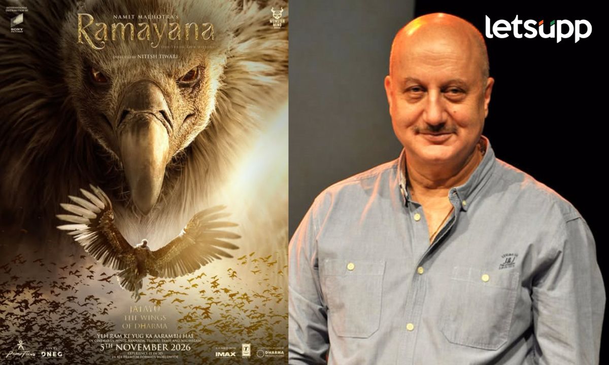 Anupam Kher lends his voice to Jatayu in the Ramayanam movie