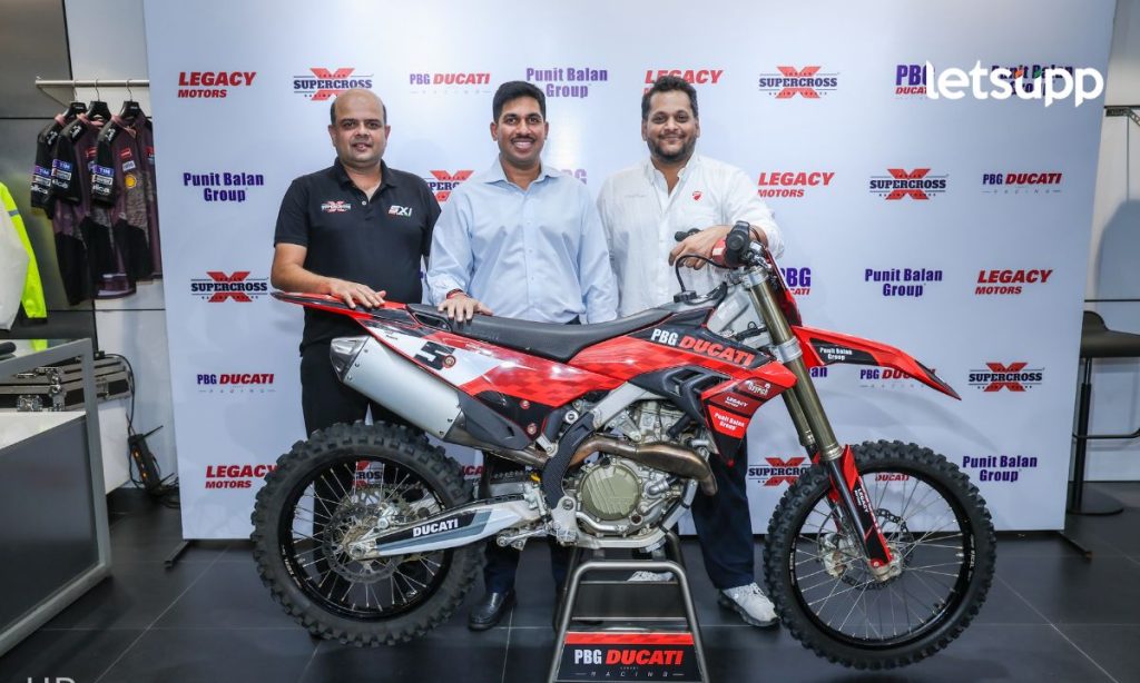 PBG Ducati Racing ISRL Season 3 Pune Punit Balan; ‘पुनित बालन ग्रुप’ने (पीबीजी) जागतिक स्तरावरील मोटरस्पोर्ट ब्रँड डुकाटीशी हातमिळवणी केली.