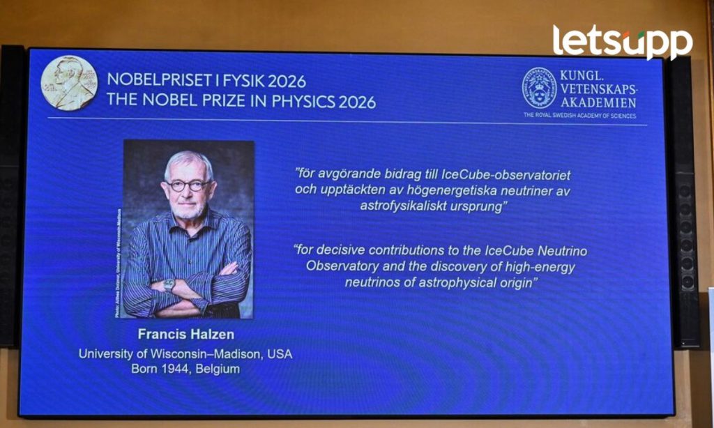Francis Halzen Nobel Prize 2026