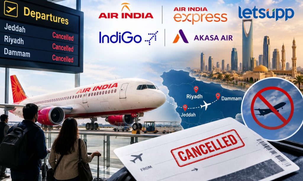 Air India Saudi Arabia Flights Suspended