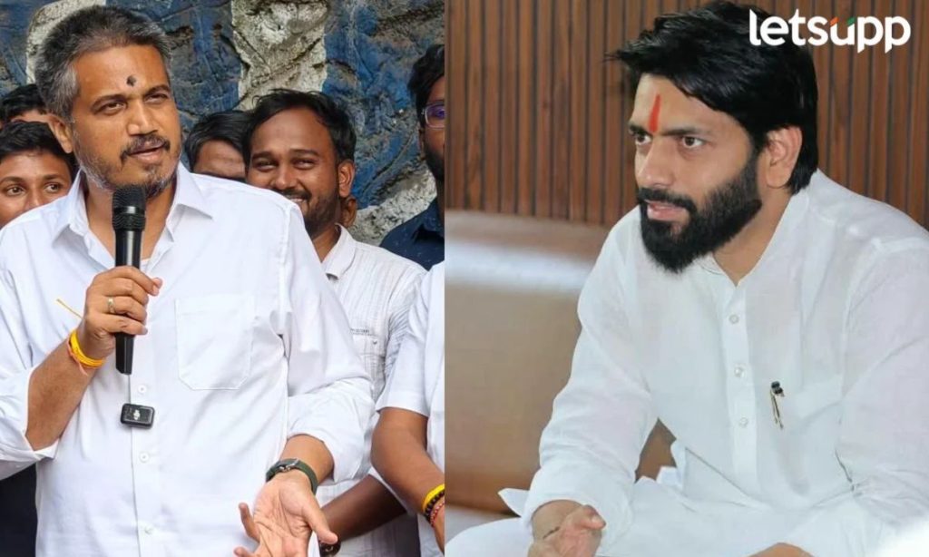 MPSC Protest Rohit Pawar's MLA Vikram Pachpute