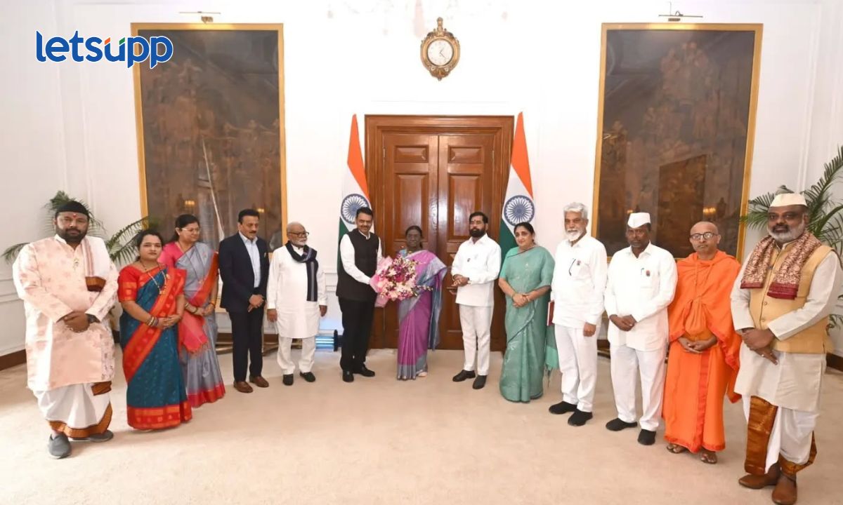 कुंभमेळा ध्वजारोहणाचे राष्ट्रपती द्रौपदी मुर्मूंना निमंत्रण! फडणवीसांसह दोन्ही उपमुख्यमंत्री दिल्लीत President Droupadi Murmu