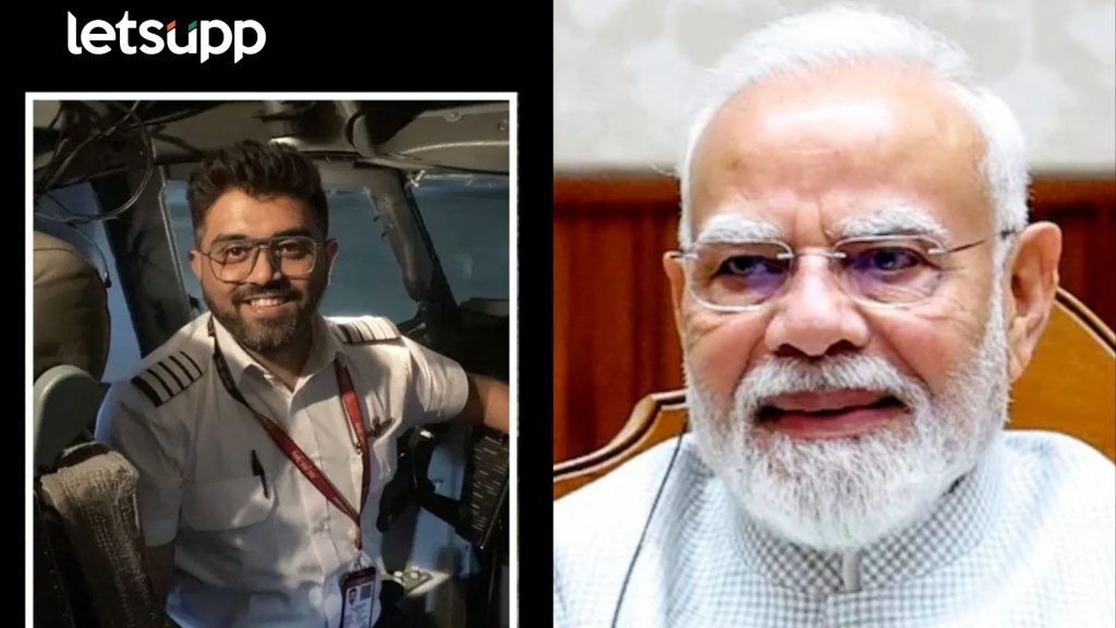 PM Modi On Pilot Smit Machchhar